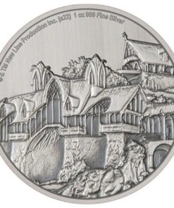 lord of the rings silver coin