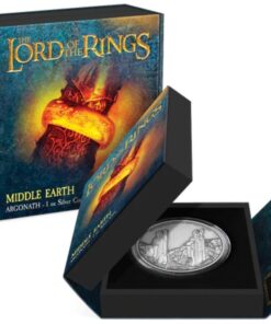 lord of the rings silver coin