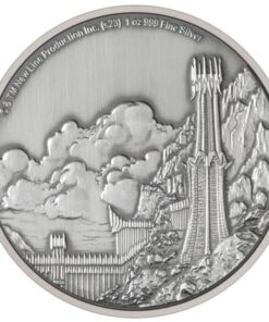 lord of the rings silver coin