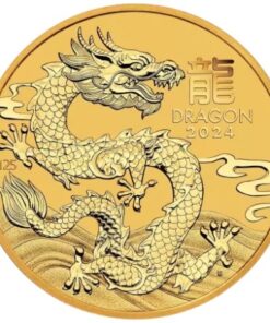 2024 Year of the Dragon Gold Coin