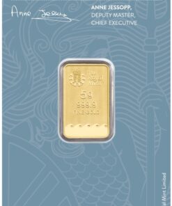 britannia 5g gold bar