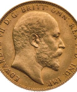 king edward vii gold sovereign 1902