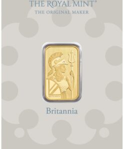 britannia 5g gold bar