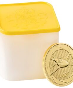 james bond 007 gold coin