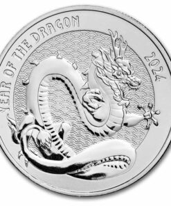 year of the dragon silver coin 2024