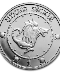 Harry Potter Pure Silver Sickle 1oz Round