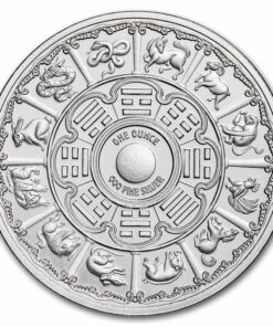 2024 year of the dragon silver coin