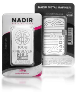 nadir 100g silver bar