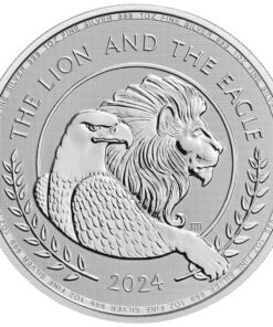 the Lion and The Eagle Silver Coin